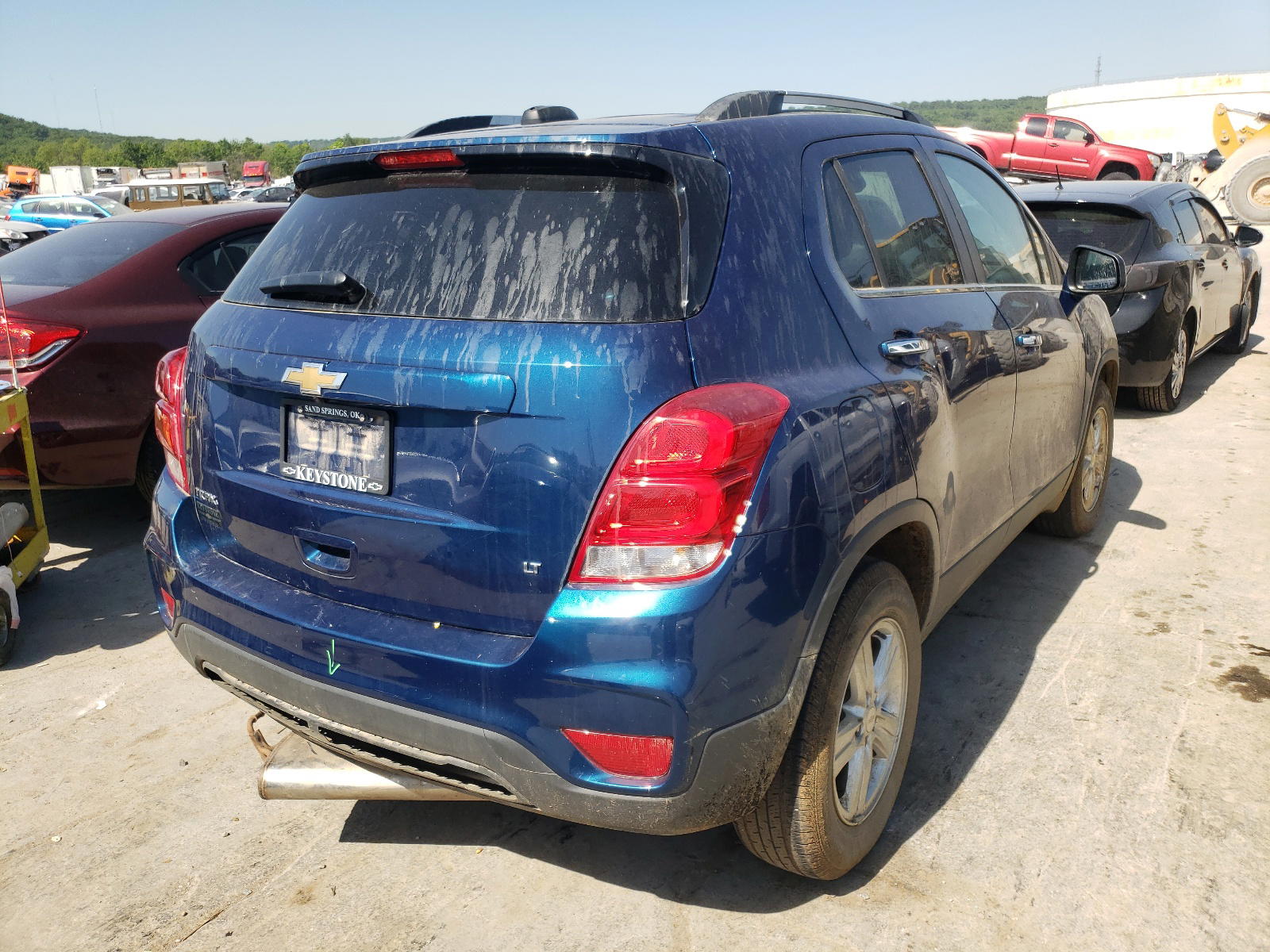 Photo 4 from auction – 2019 CHEVROLET TRAX 1LT with VIN 3GNCJLSB4KL309705