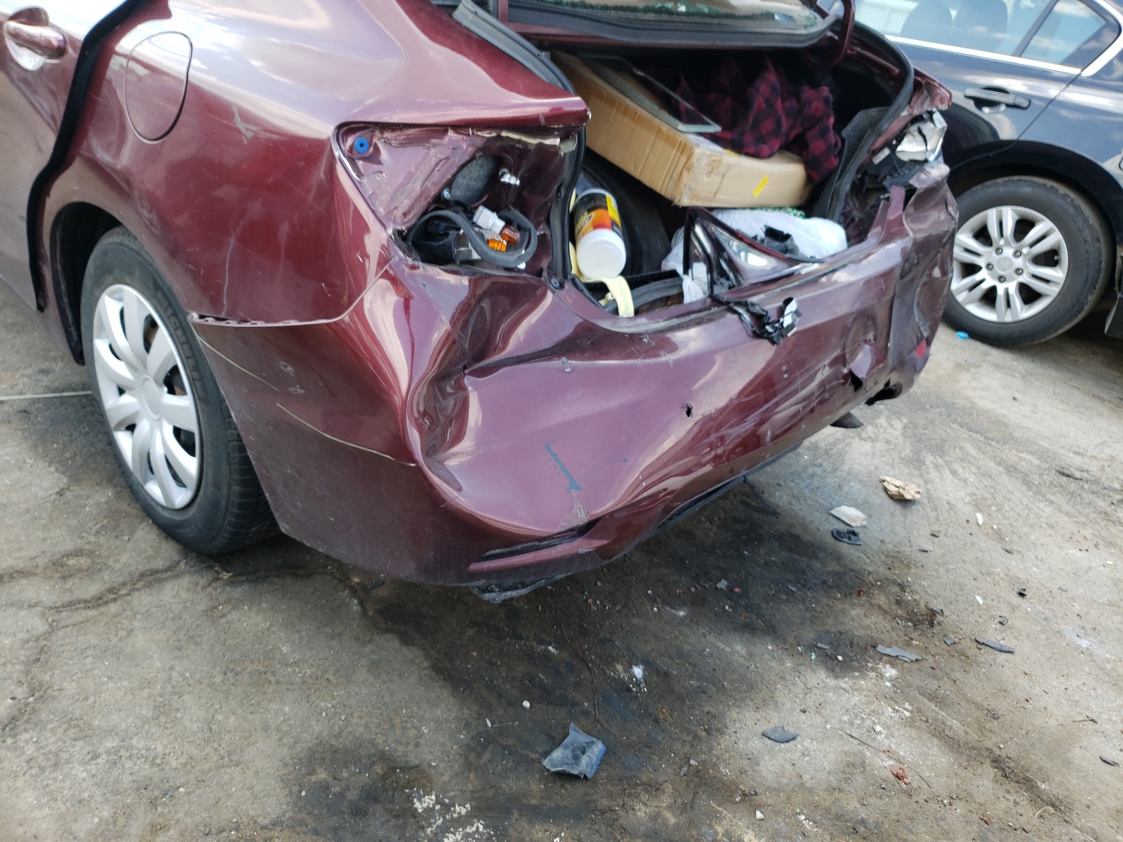 Photo 9 from auction – 2013 HONDA CIVIC LX with VIN 19XFB2F50DE042958
