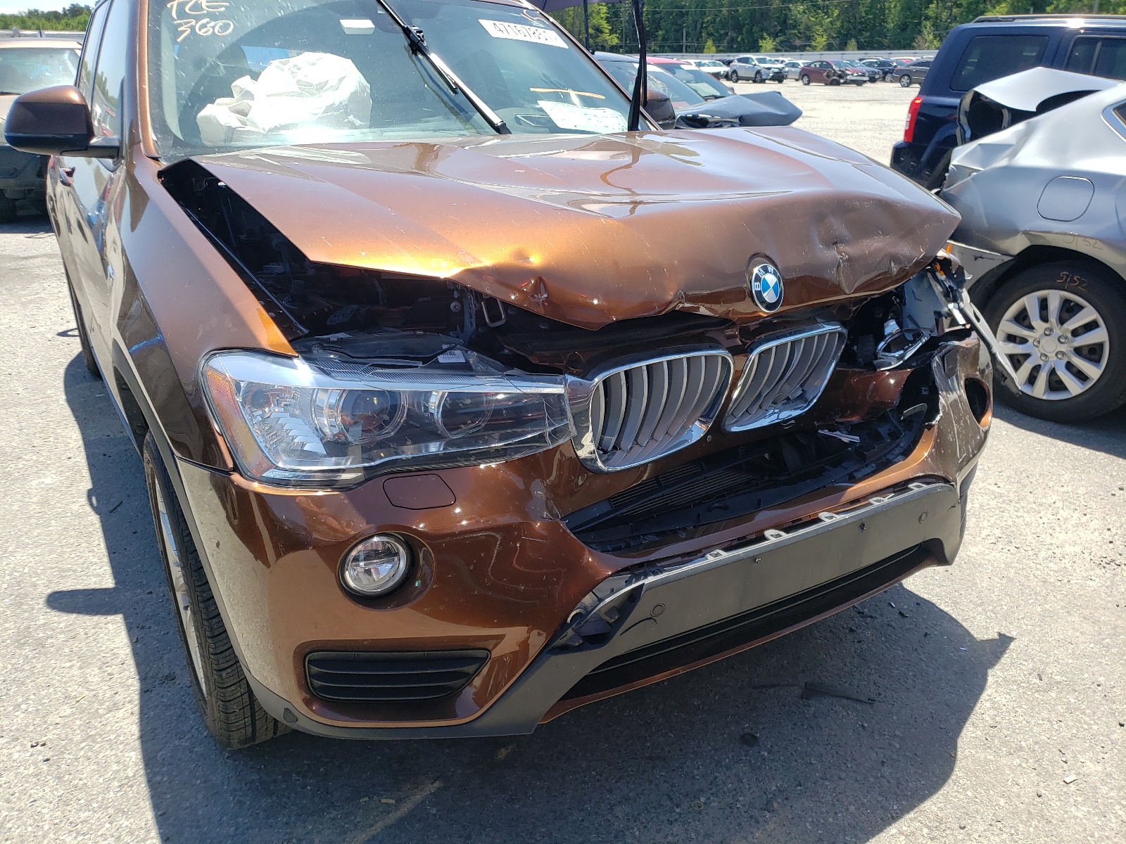 Photo 9 from auction – 2017 BMW X3 XDRIVE2 with VIN 5UXWX9C57H0D95597
