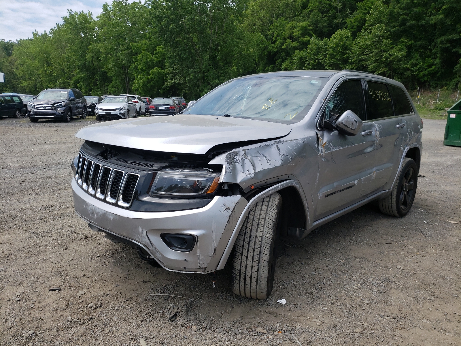 Photo 2 from auction – 2015 JEEP GRAND CHER with VIN 1C4RJFAG5FC604184