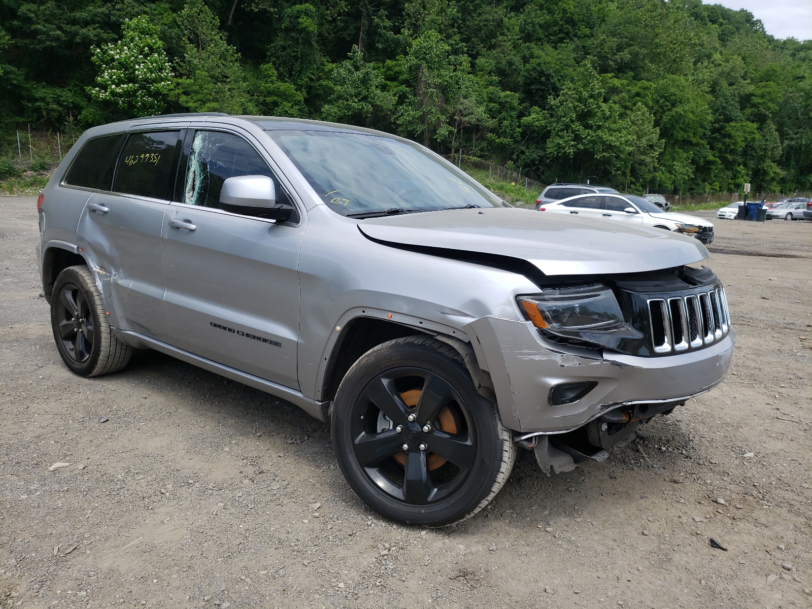 JEEP GRAND CHER 2015 with VIN 1C4RJFAG5FC604184 - Photo from auction