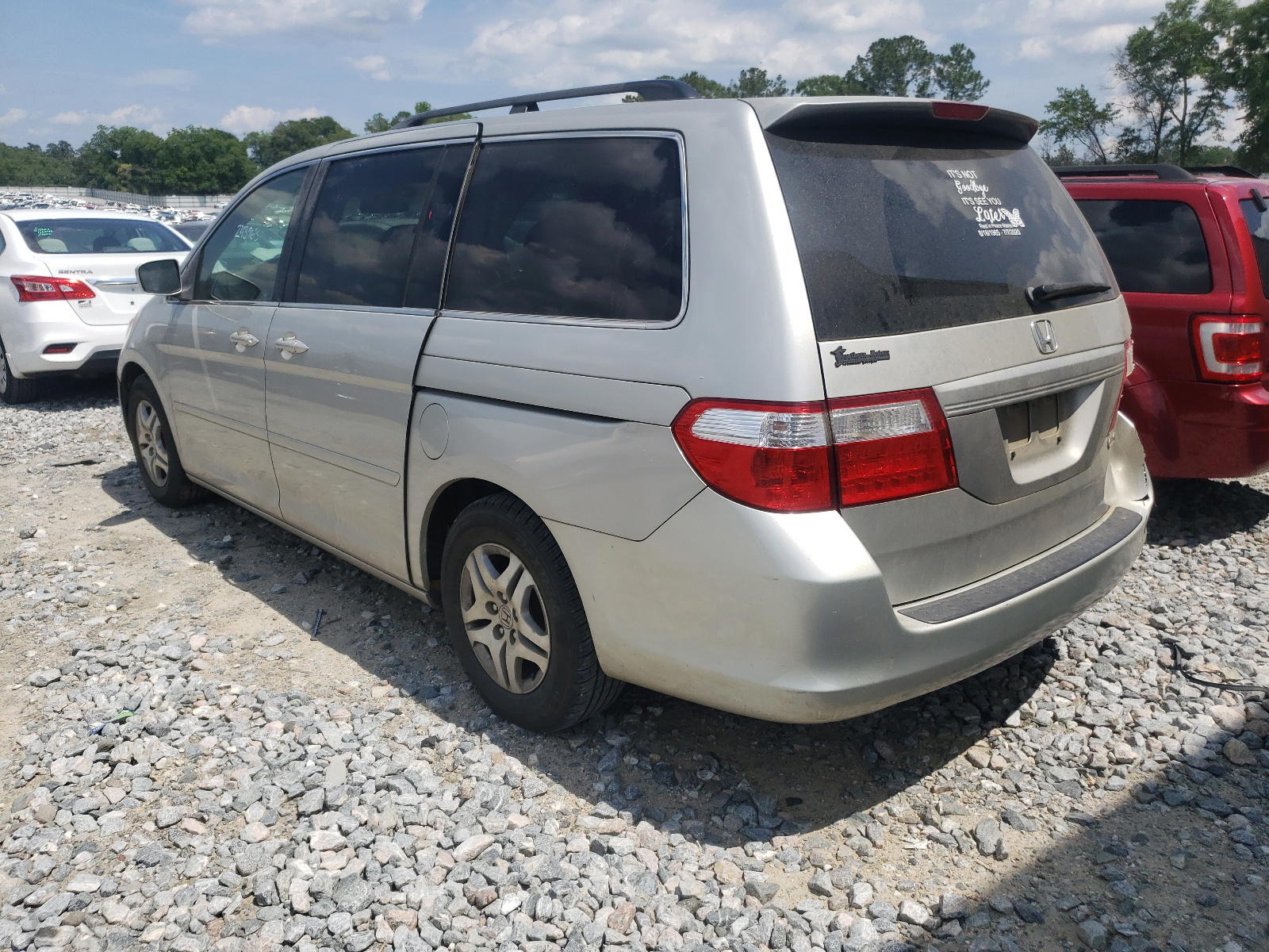Photo 3 from auction – 2005 HONDA ODYSSEY EX with VIN 5FNRL38705B092138
