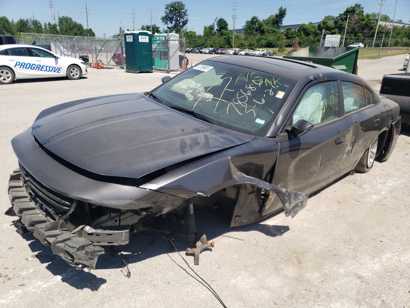 Photo 2 from auction – 2020 DODGE CHARGER SX with VIN 2C3CDXBG5LH135502