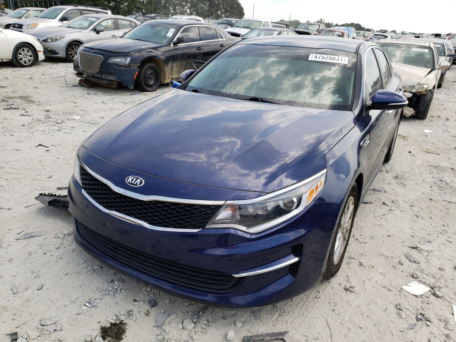 Photo 2 from auction – 2018 KIA OPTIMA LX with VIN 5XXGT4L37JG192259