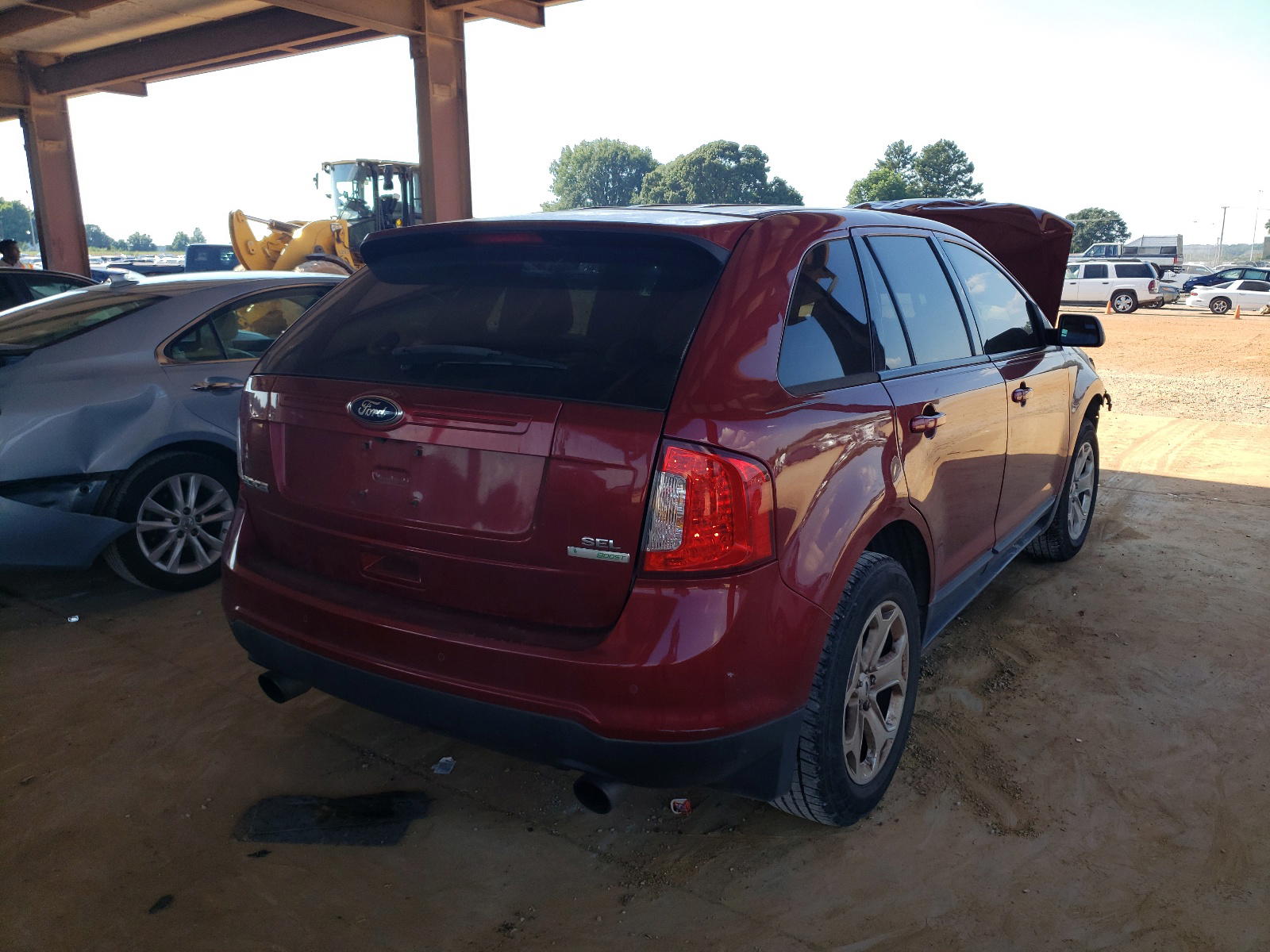 Photo 4 from auction – 2013 FORD EDGE SEL with VIN 2FMDK3J90DBA34658