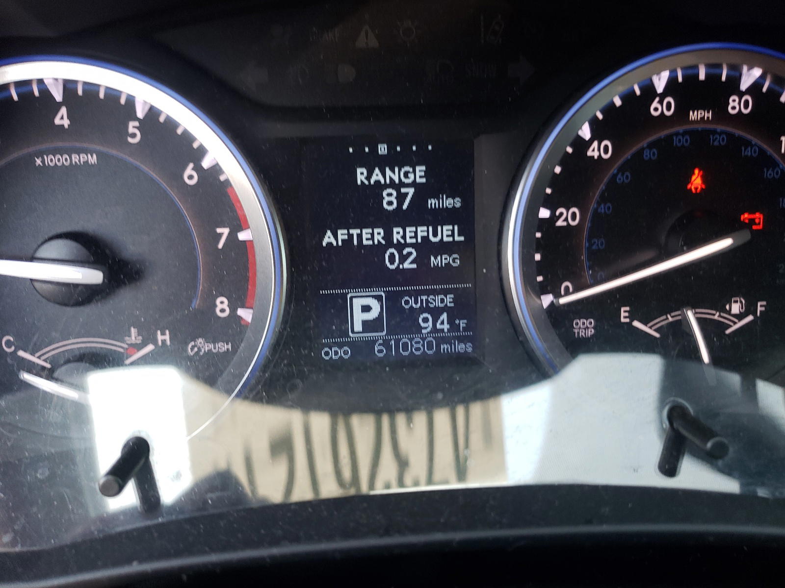 Photo 8 from auction – 2016 TOYOTA HIGHLANDER with VIN 5TDZKRFH5GS177489