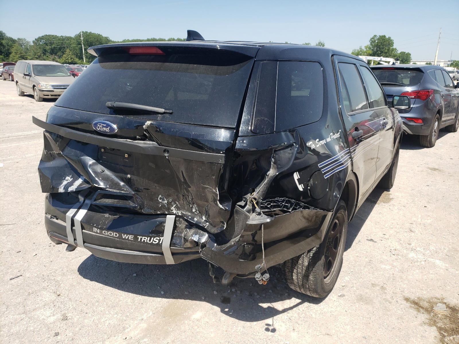 Photo 4 from auction – 2016 FORD EXPLORER P with VIN 1FM5K8ARXGGB28397