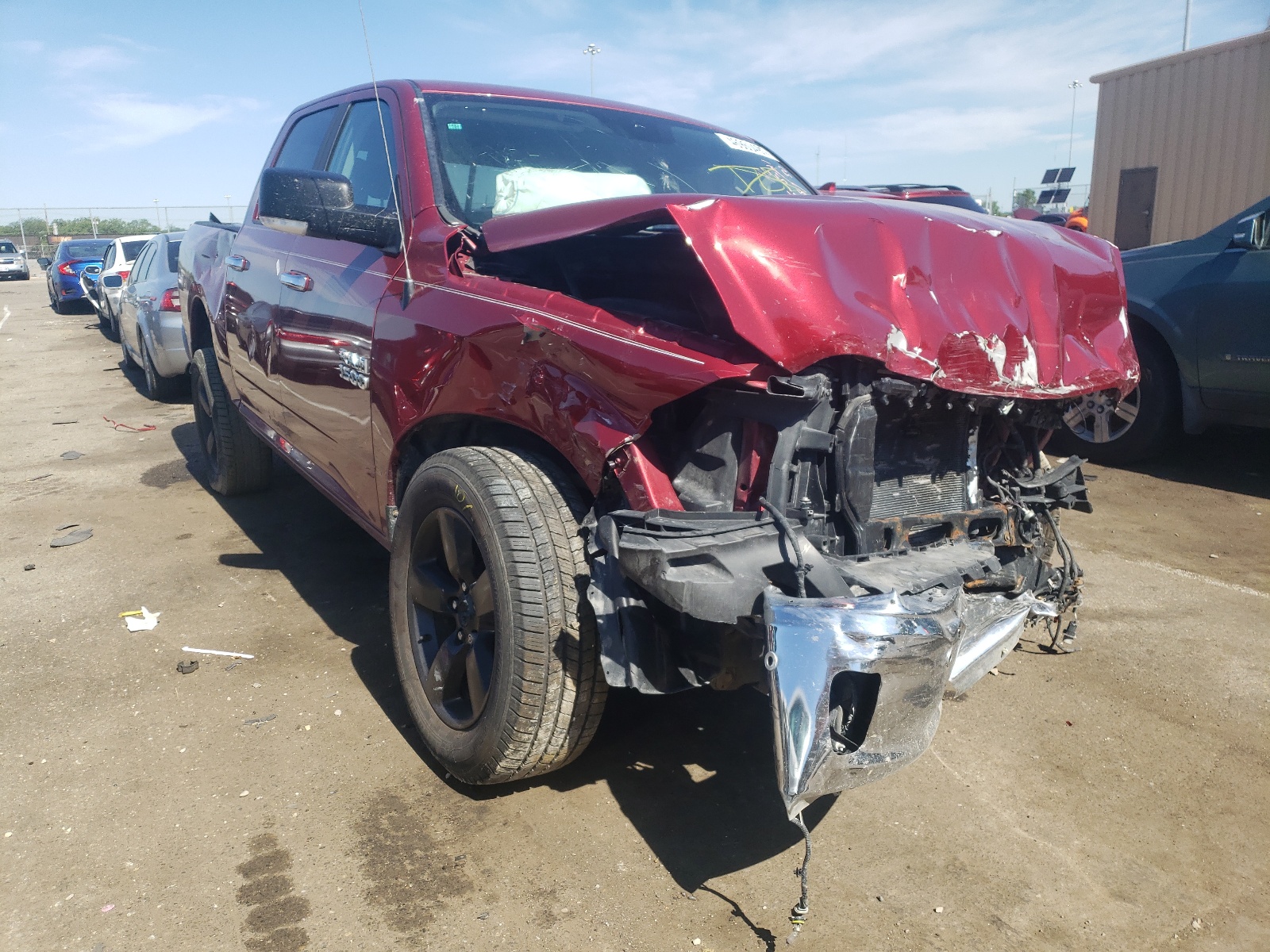 RAM 1500 SLT 2015 with VIN 1C6RR7LG9FS731674 - Photo from auction