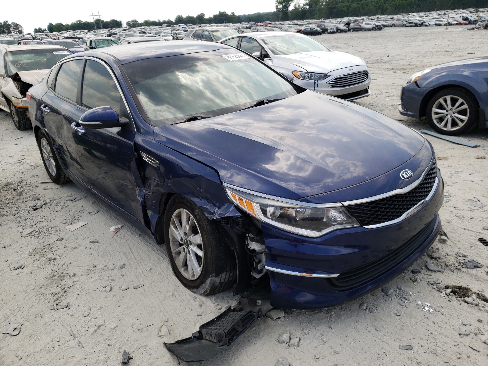 Photo 1 from auction – 2018 KIA OPTIMA LX with VIN 5XXGT4L37JG192259