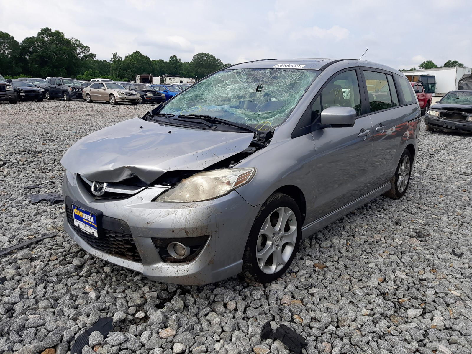 Photo 2 from auction – 2010 MAZDA 5 with VIN JM1CR2W32A0379505