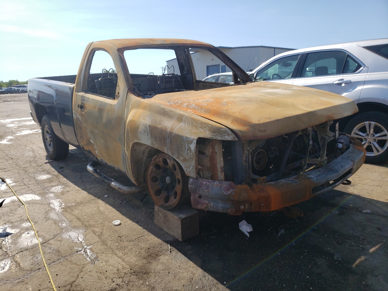 CHEVROLET SILVERADO 2011 with VIN 1GCNKPE05BZ448377 - Photo from auction
