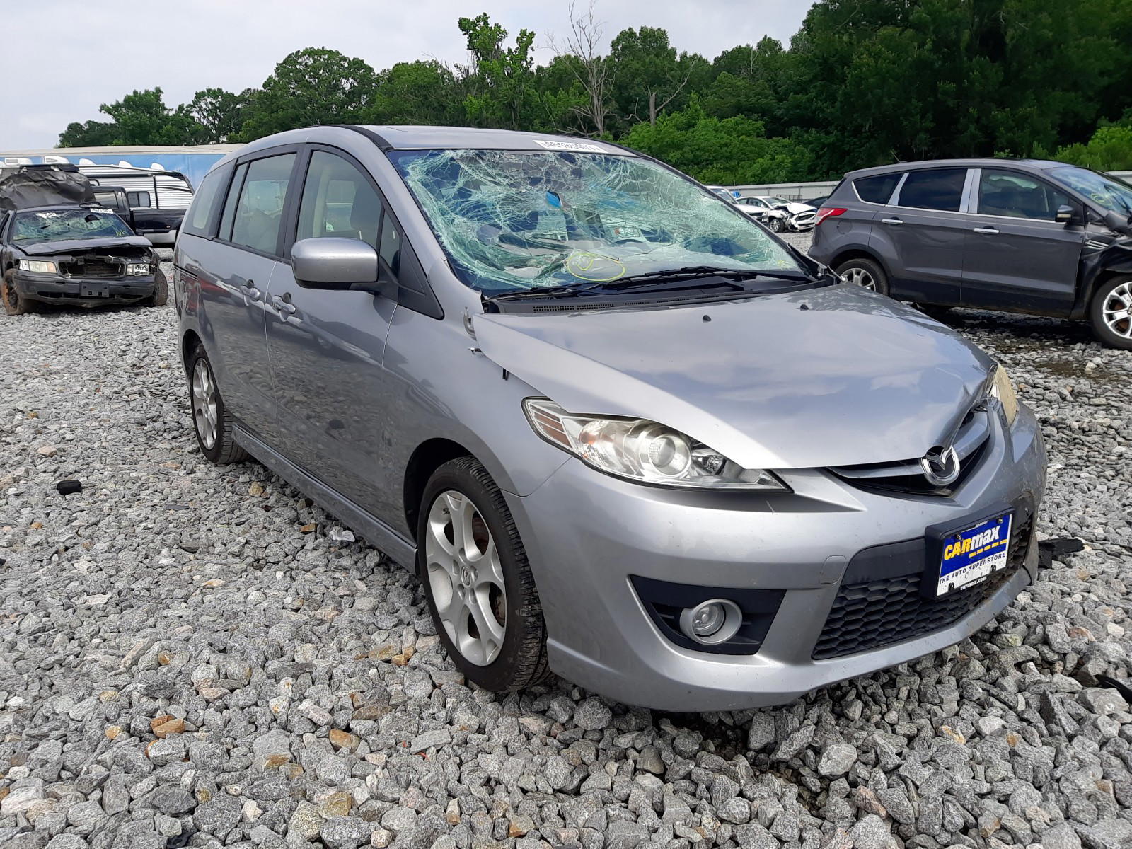 MAZDA 5 2010 with VIN JM1CR2W32A0379505 - Photo from auction