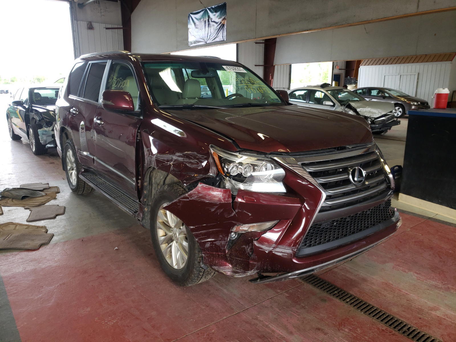 LEXUS GX 460 2014 with VIN JTJBM7FX6E5082642 - Photo from auction