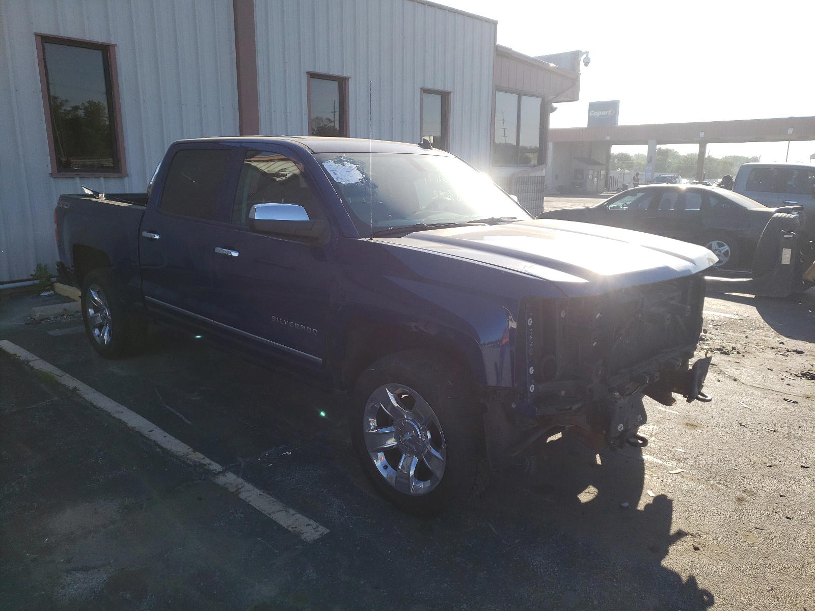 CHEVROLET SILVERADO 2014 with VIN 3GCUKSEC4EG503835 - Photo from auction