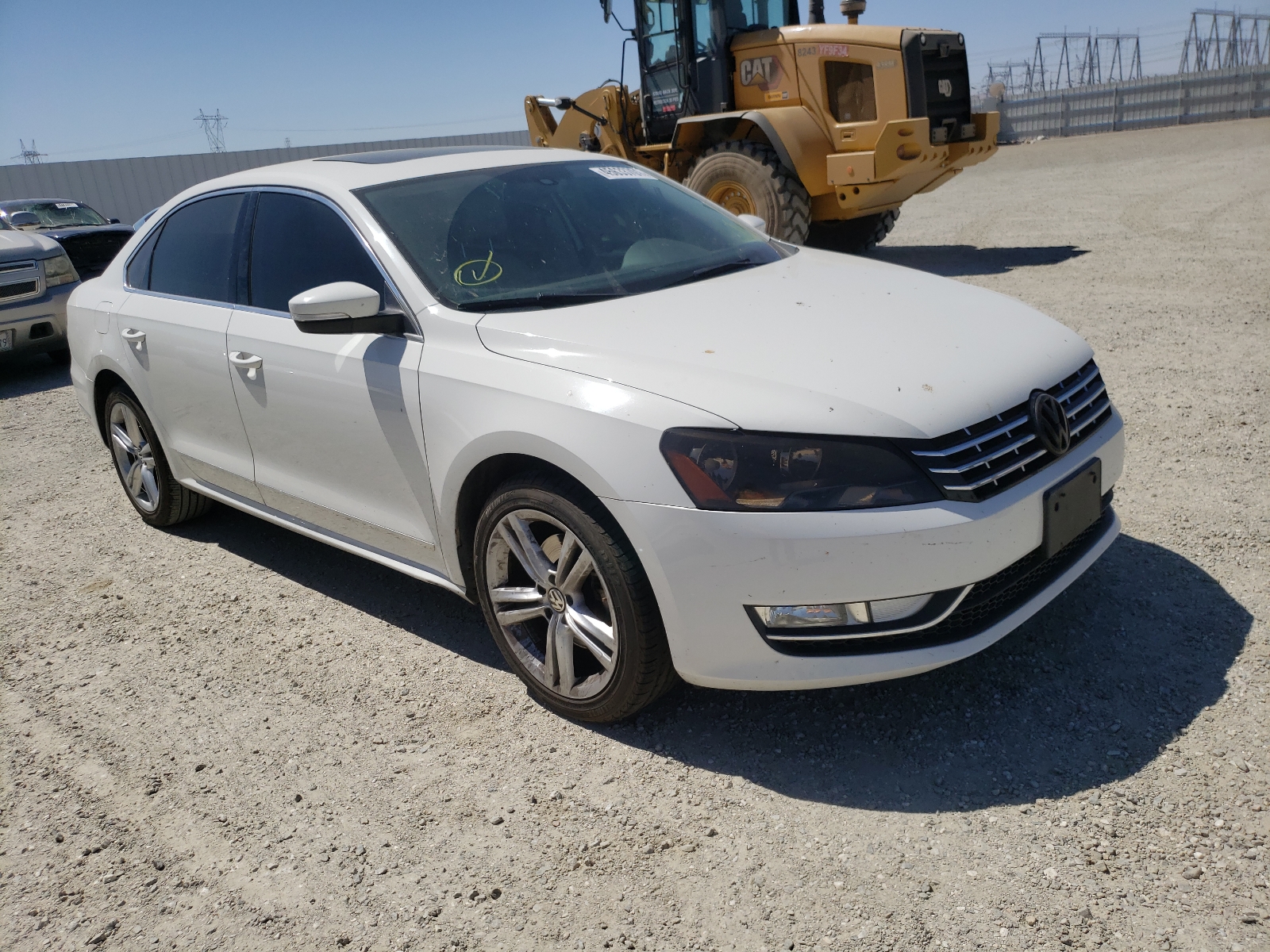 Photo 1 from auction – 2014 VOLKSWAGEN PASSAT SEL with VIN 1VWCN7A37EC091996