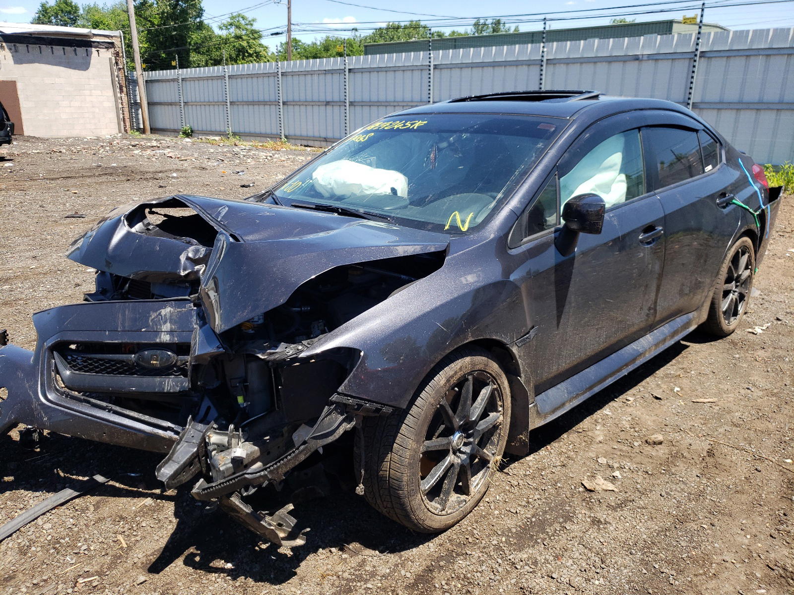 Photo 2 from auction – 2016 SUBARU WRX PREMIU with VIN JF1VA1E67G9800392