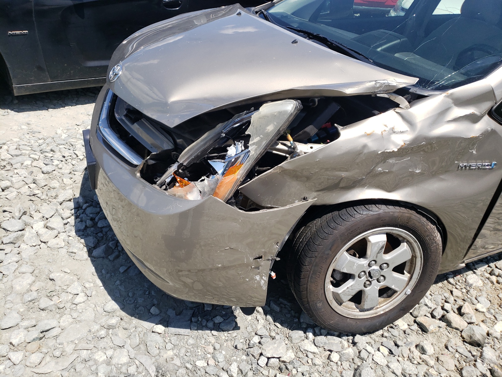 Photo 9 from auction – 2007 TOYOTA PRIUS with VIN JTDKB20U377604581