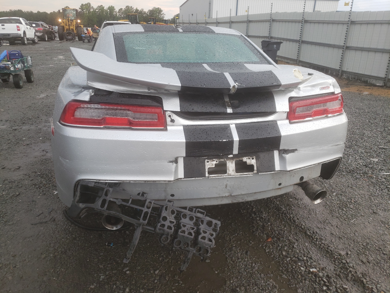 Photo 9 from auction – 2015 CHEVROLET CAMARO SS with VIN 2G1FH1EJ5F9255261