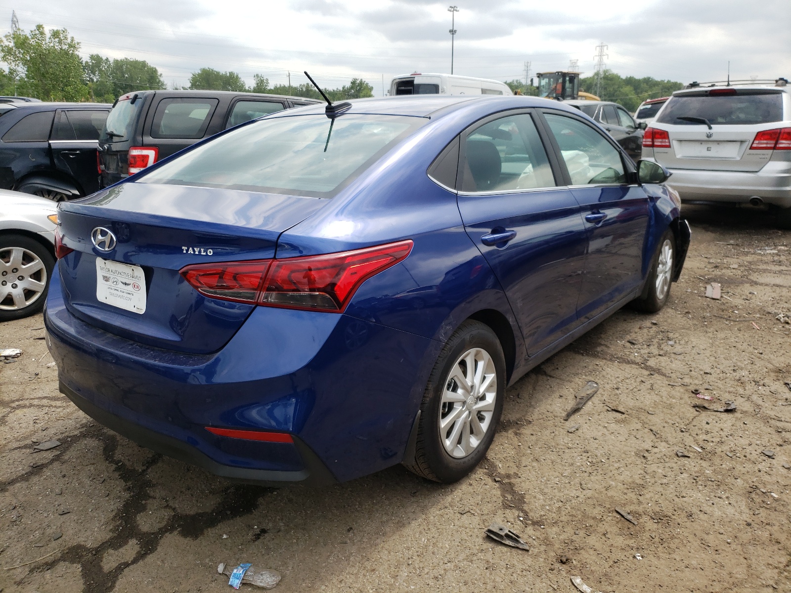 Photo 4 from auction – 2021 HYUNDAI ACCENT SE with VIN 3KPC24A68ME133751