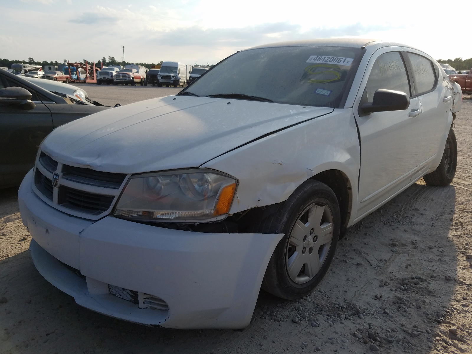 Photo 2 from auction – 2008 DODGE AVENGER SE with VIN 1B3LC46K98N577047