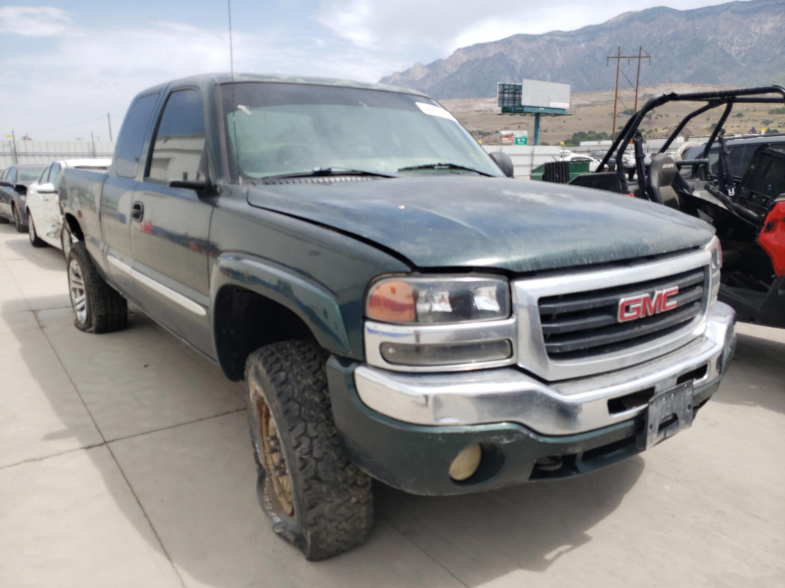 GMC SIERA 2003 with VIN 1GTEK19T73E379623 - Photo from auction