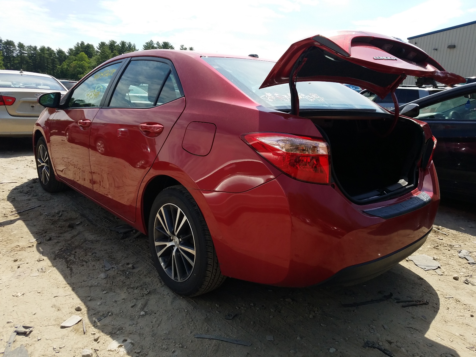 Photo 3 from auction – 2017 TOYOTA COROLLA L with VIN 2T1BURHE0HC872455