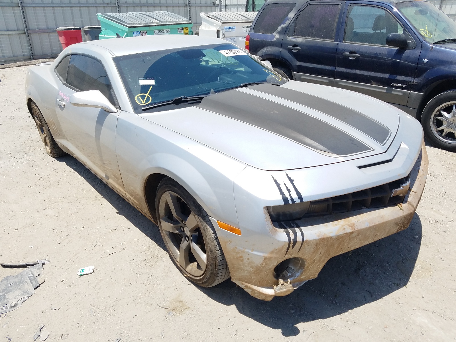 CHEVROLET CAMARO SS 2010 with VIN 2G1FK1EJ6A9183397 - Photo from auction