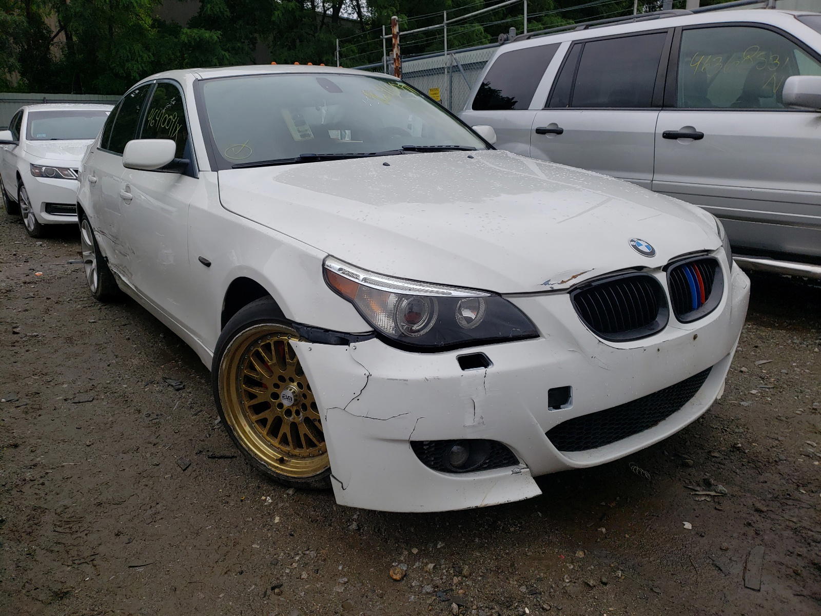 BMW 525 XI 2007 with VIN WBANF33577CS38835 - Photo from auction