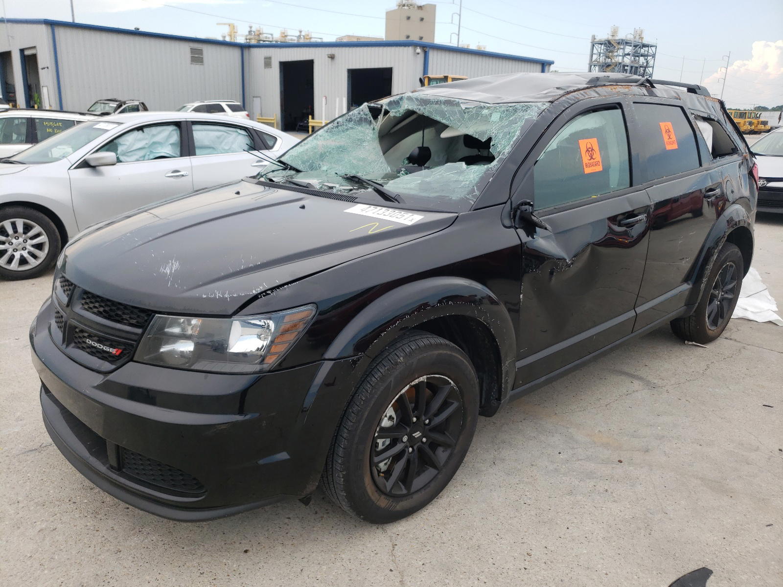 Photo 2 from auction – 2020 DODGE JOURNEY SE with VIN 3C4PDCAB5LT277822