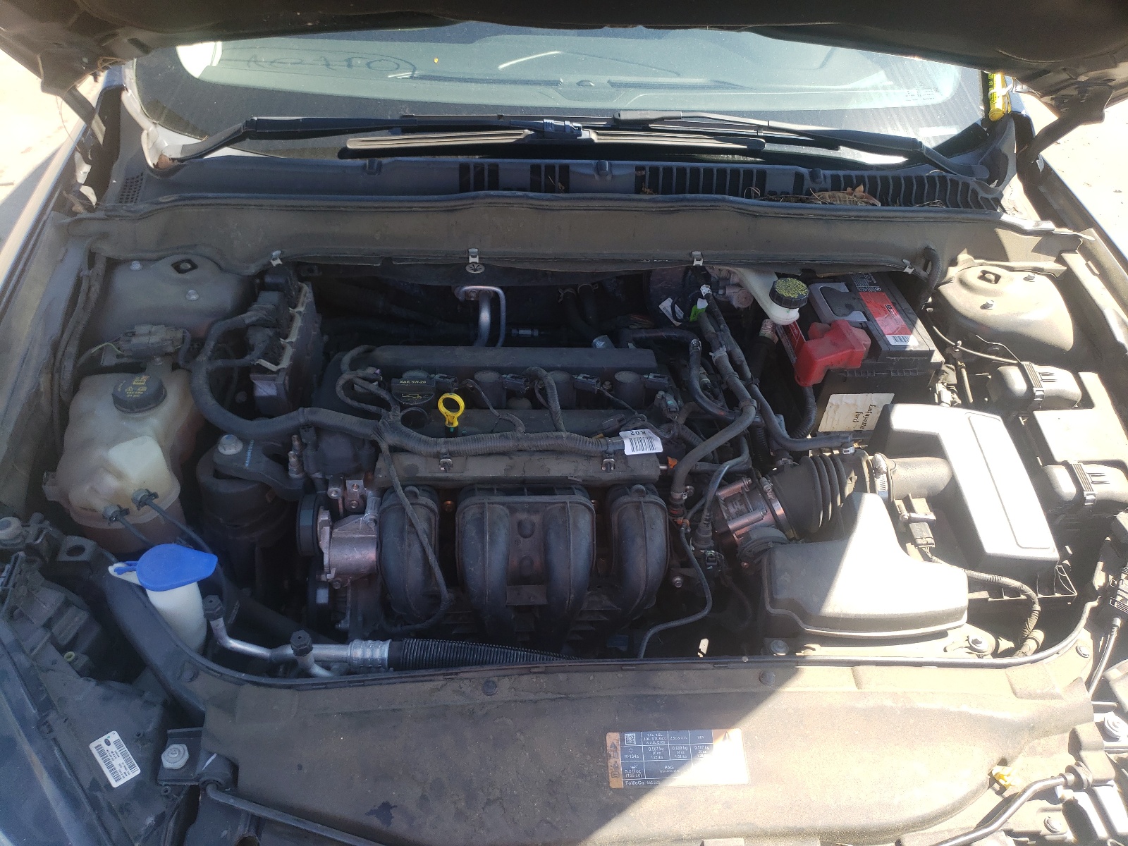 Photo 7 from auction – 2014 FORD FUSION SE with VIN 3FA6P0H70ER246454