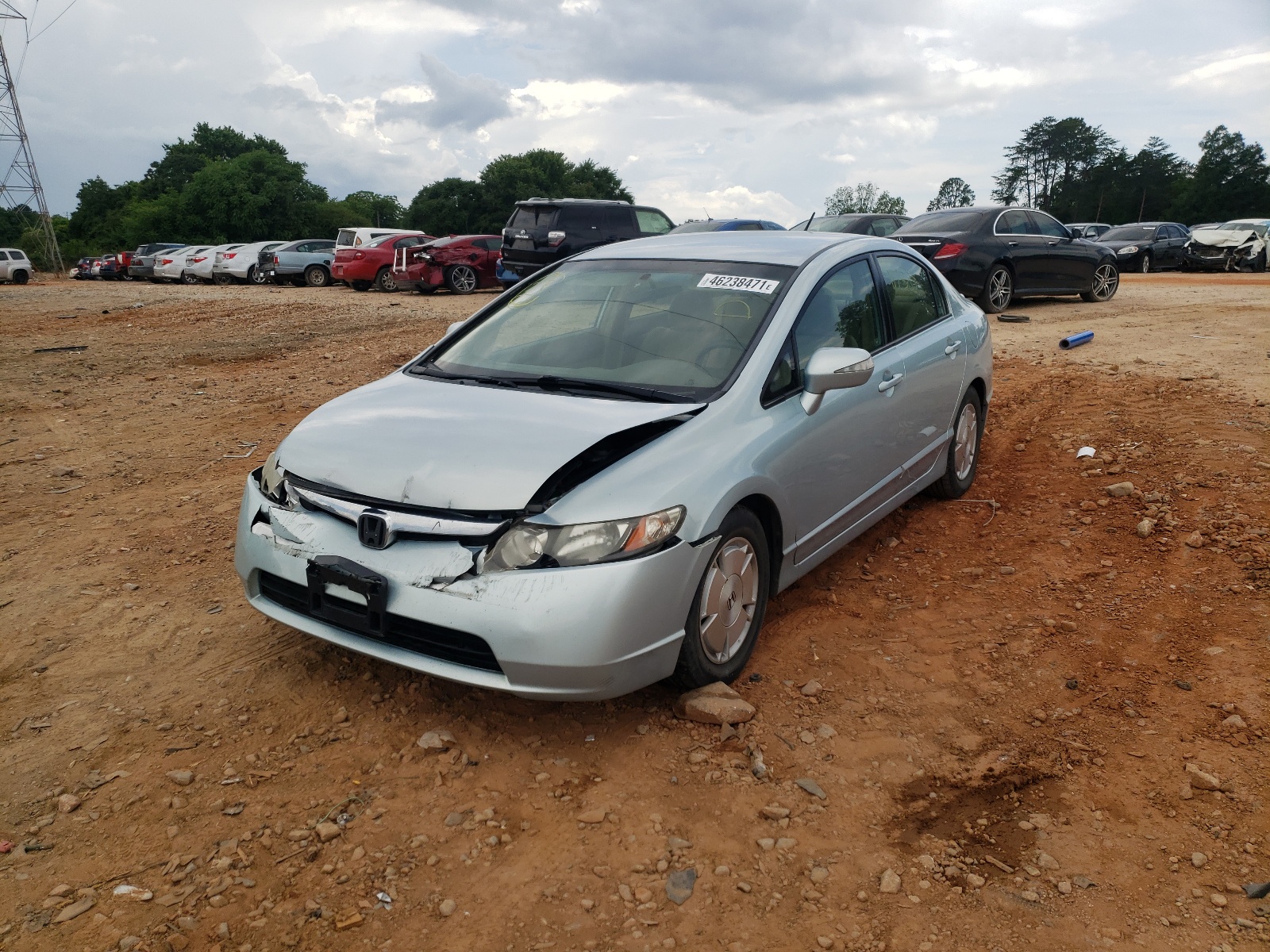 Photo 2 from auction – 2008 HONDA CIVIC HYBR with VIN JHMFA36238S015401