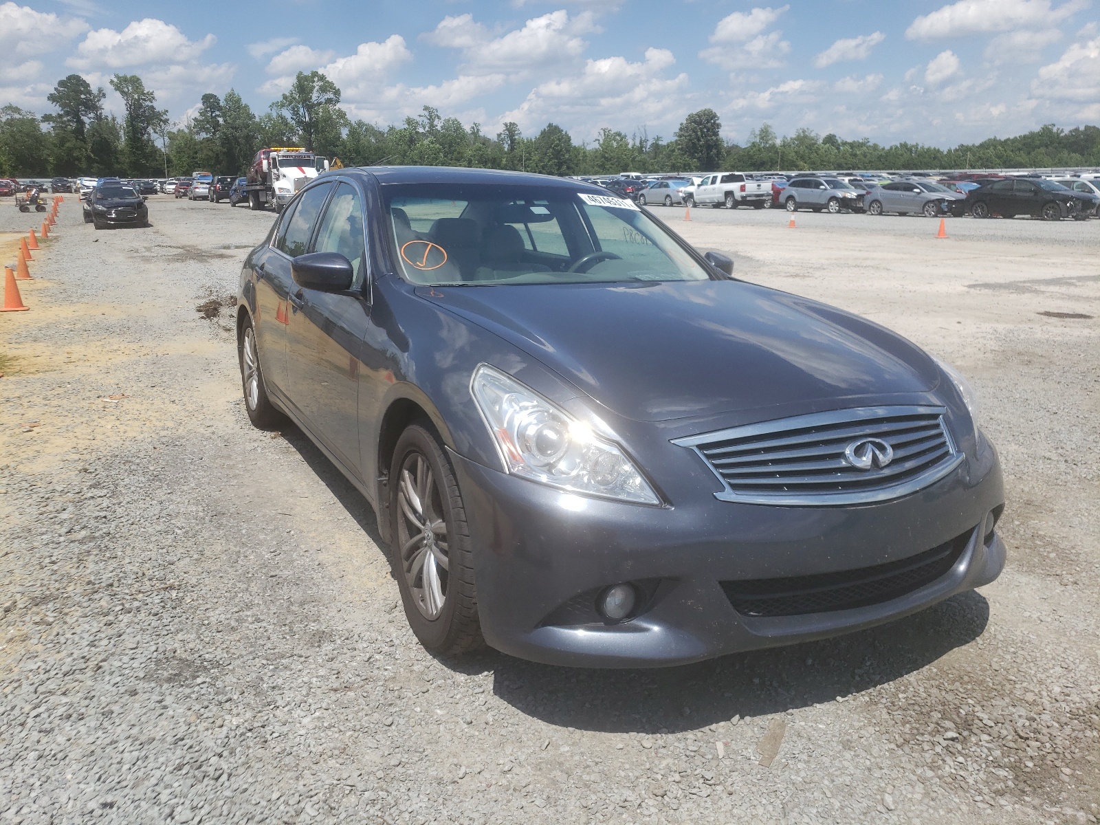 Photo 1 from auction – 2010 INFINITI G37 BASE with VIN JN1CV6APXAM203391