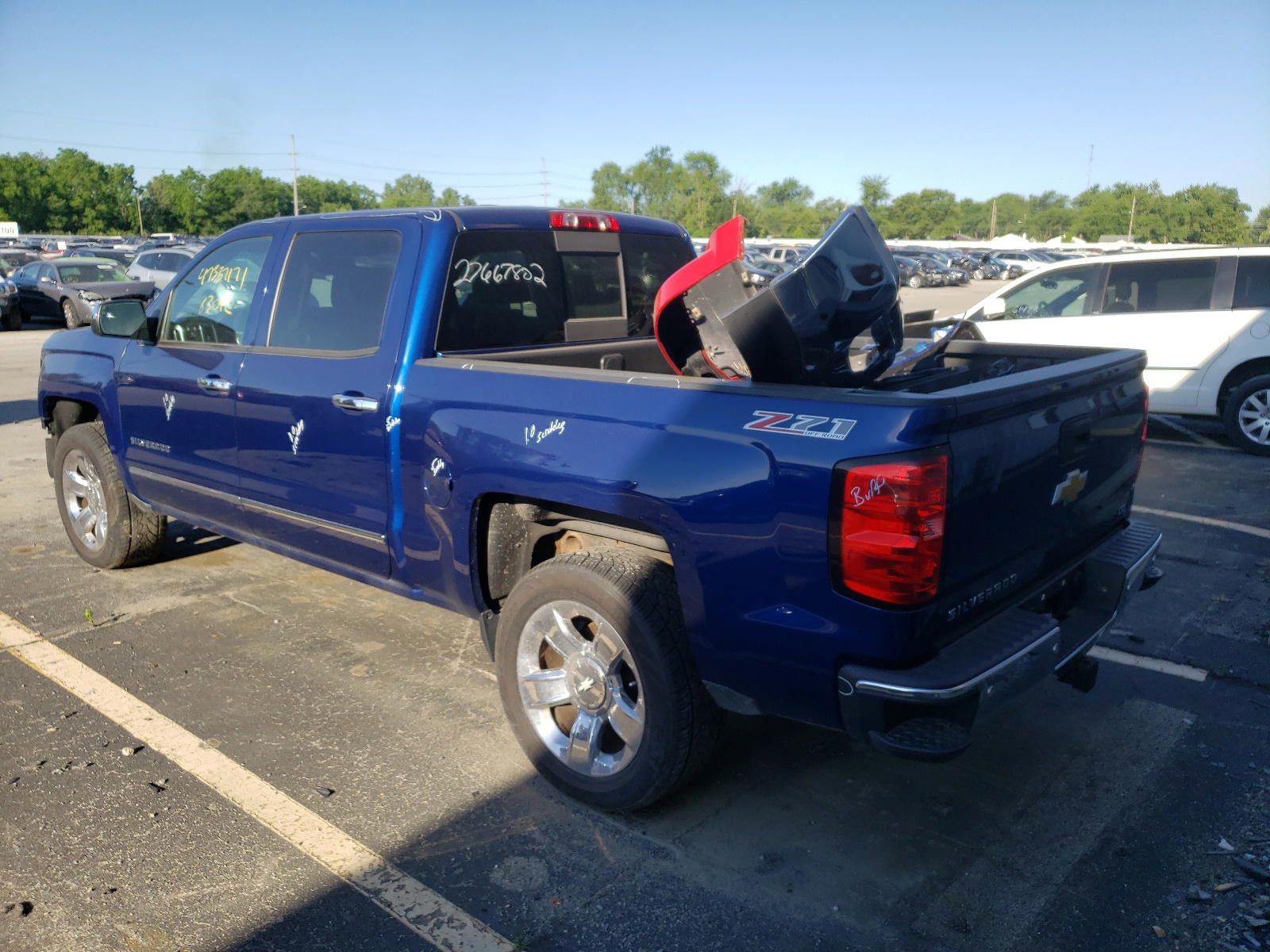 Photo 3 from auction – 2014 CHEVROLET SILVERADO with VIN 3GCUKSEC4EG503835