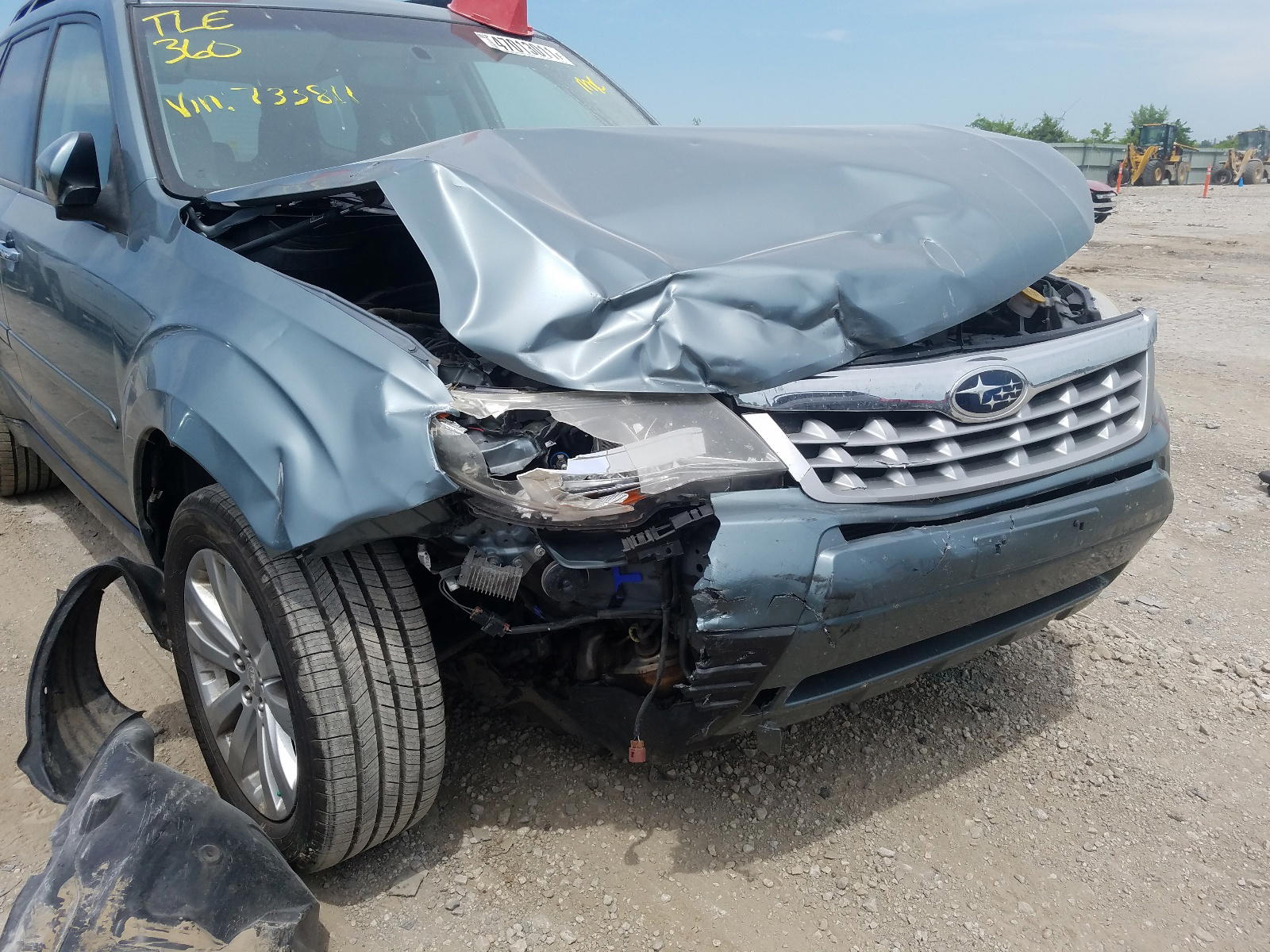 Photo 9 from auction – 2011 SUBARU FORESTER L with VIN JF2SHBECXBH733811