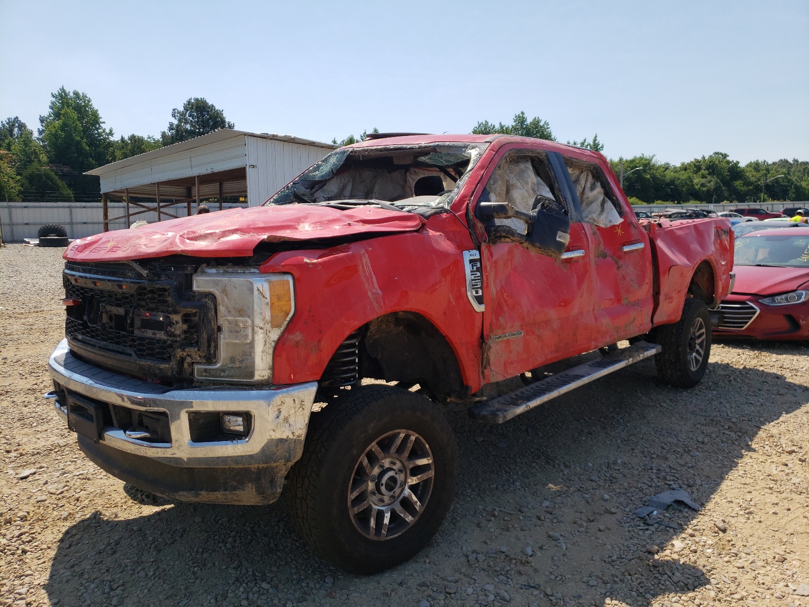 Photo 2 from auction – 2017 FORD F250 SUPER with VIN 1FT7W2BT6HEC53046