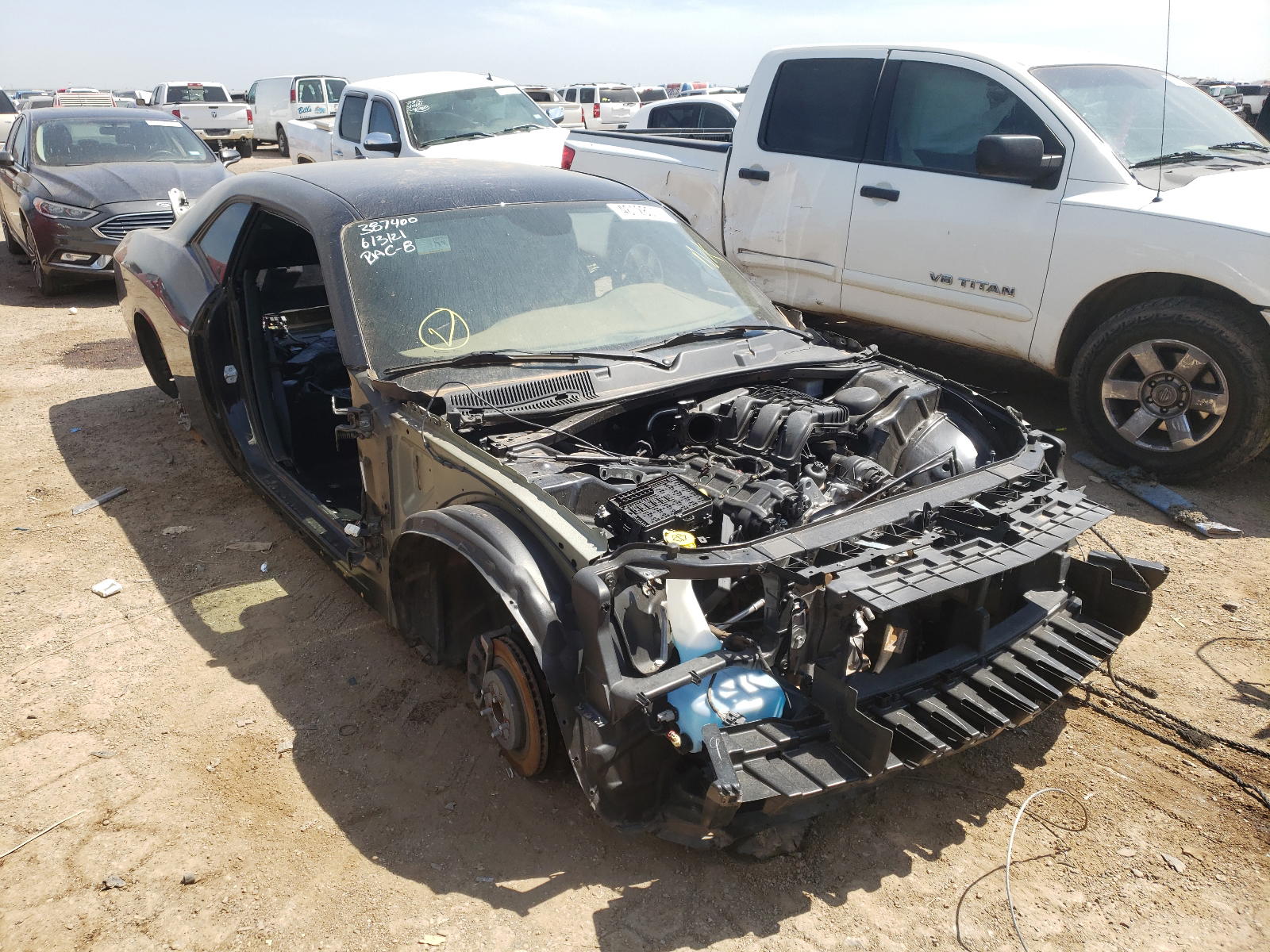 DODGE CHALLENGER 2019 with VIN 2C3CDZAG4KH666508 - Photo from auction