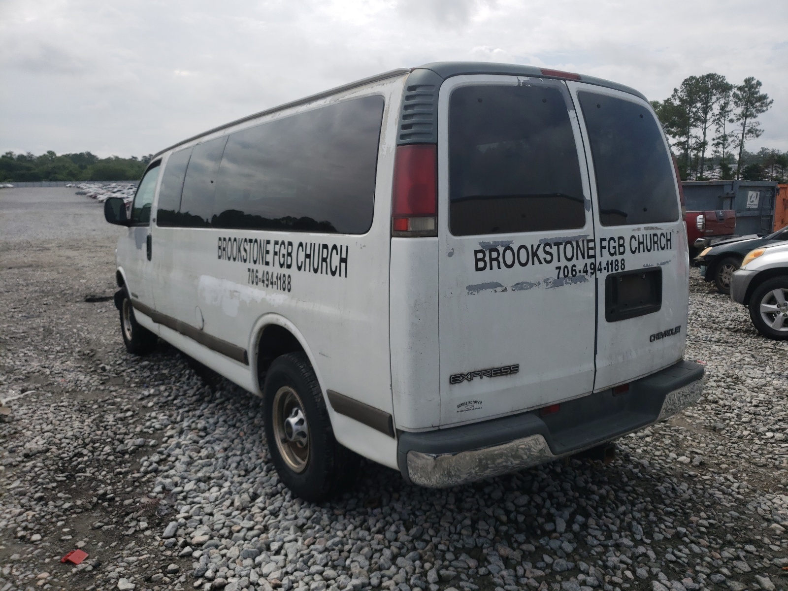 Photo 3 from auction – 2000 CHEVROLET EXPRESS G3 with VIN 1GAHG39J4Y1122967