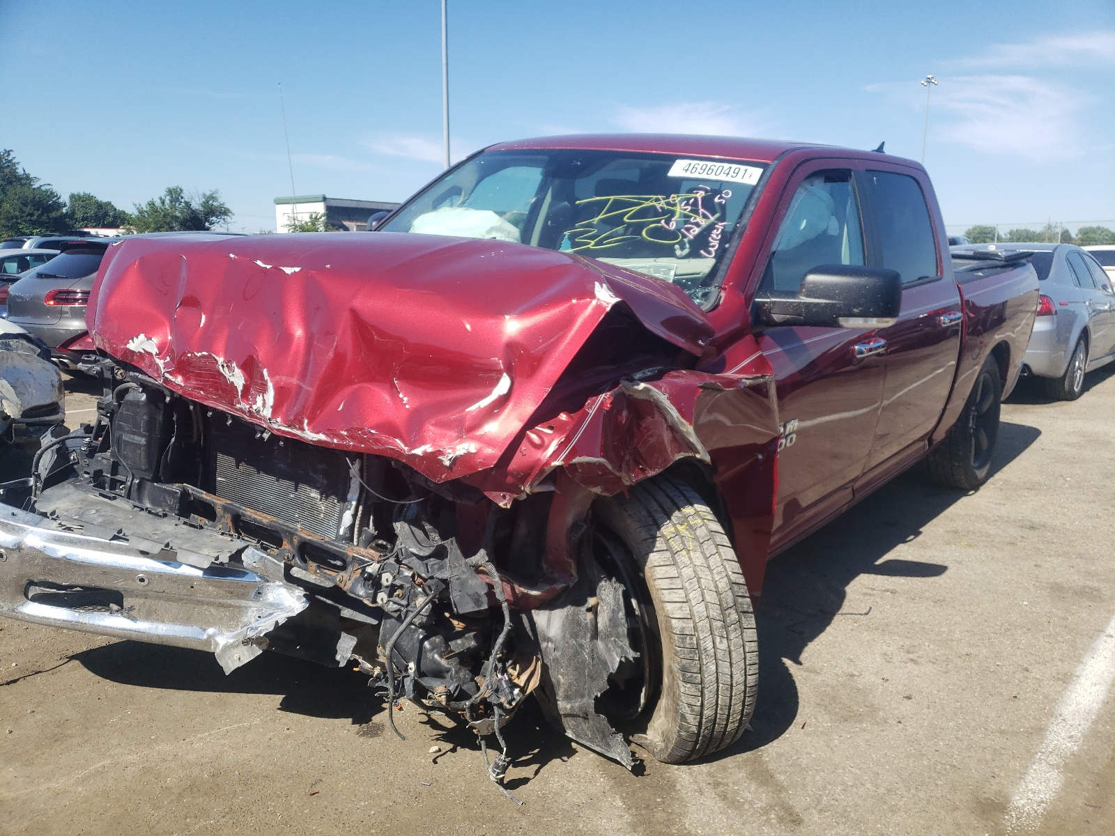 Photo 2 from auction – 2015 RAM 1500 SLT with VIN 1C6RR7LG9FS731674