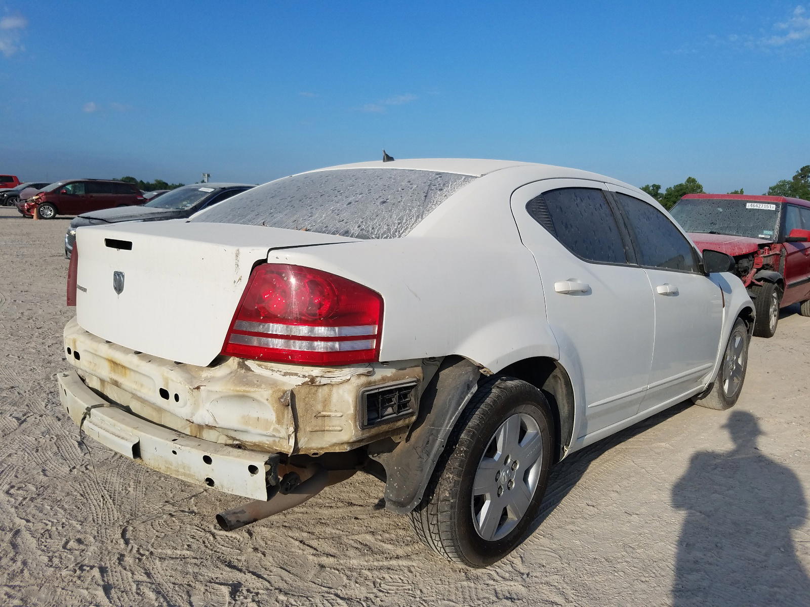 Photo 4 from auction – 2008 DODGE AVENGER SE with VIN 1B3LC46K98N577047