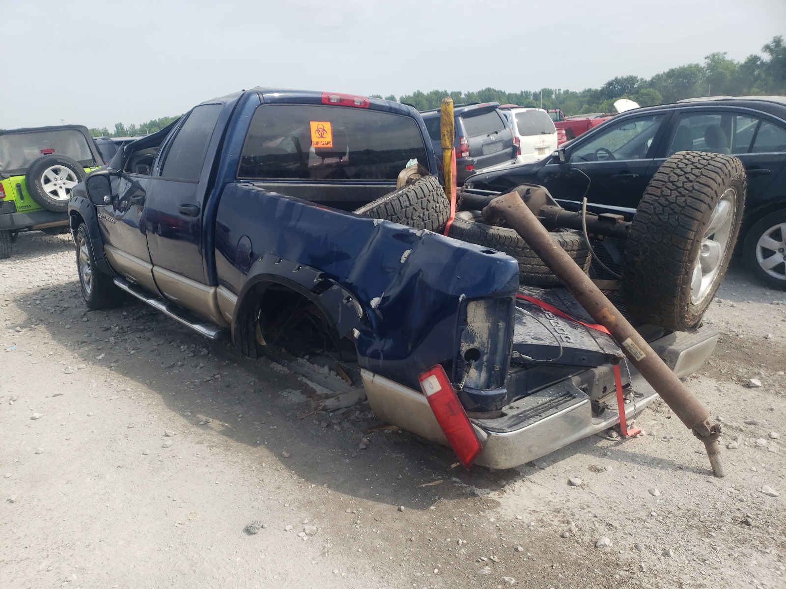 Photo 3 from auction – 2004 DODGE RAM 1500 S with VIN 1D7HU18D04J167226