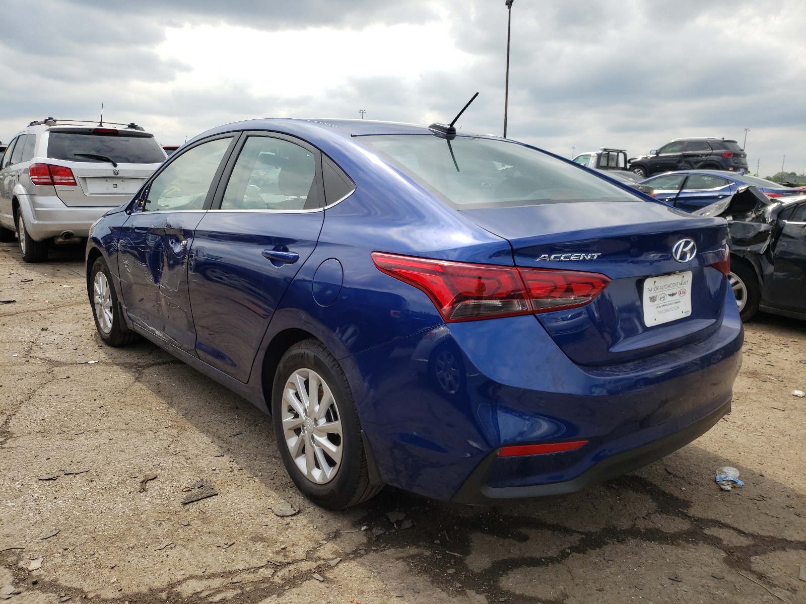 Photo 3 from auction – 2021 HYUNDAI ACCENT SE with VIN 3KPC24A68ME133751