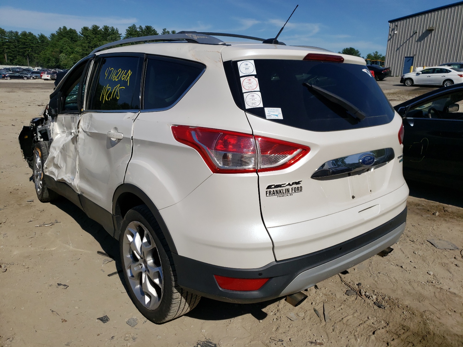 Photo 3 from auction – 2014 FORD ESCAPE TIT with VIN 1FMCU9J9XEUA18293