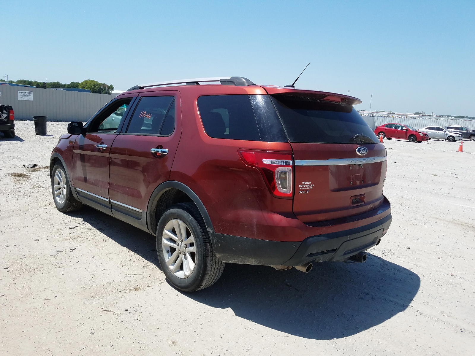 Photo 3 from auction – 2014 FORD EXPLORER X with VIN 1FM5K8D88EGA37631