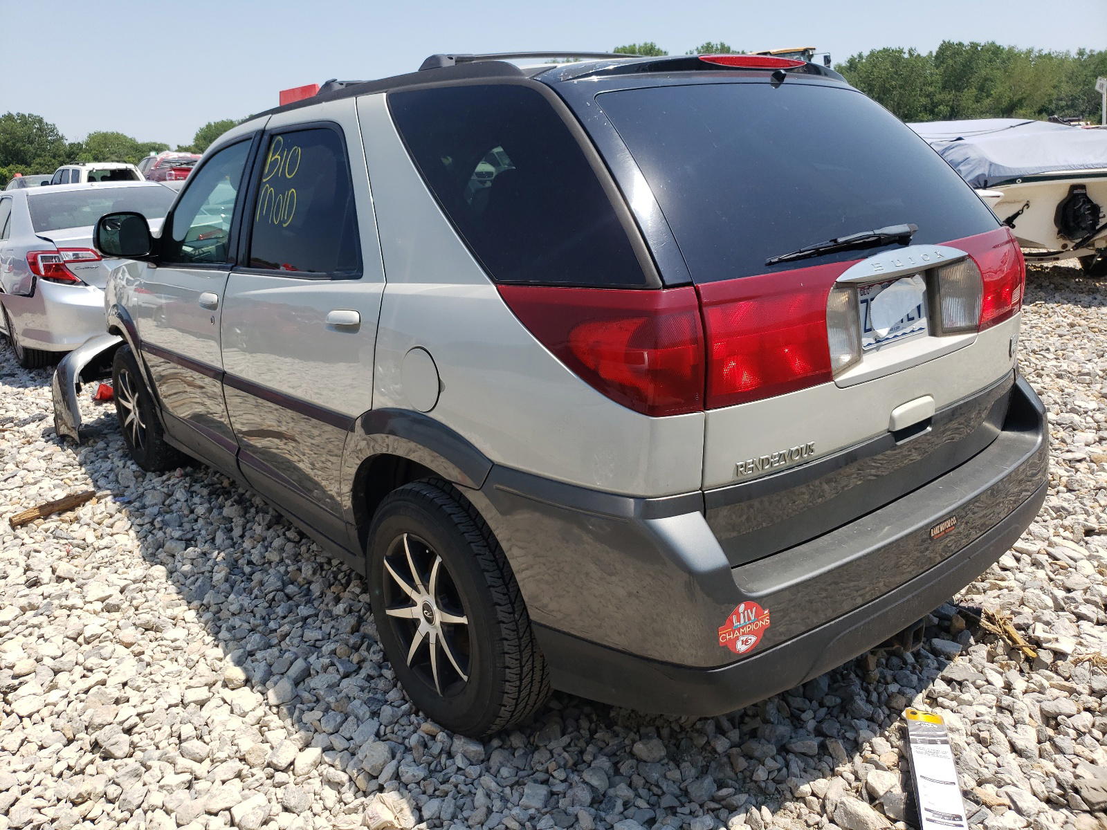 Photo 3 from auction – 2004 BUICK RENDEZVOUS with VIN 3G5DA03E54S549043