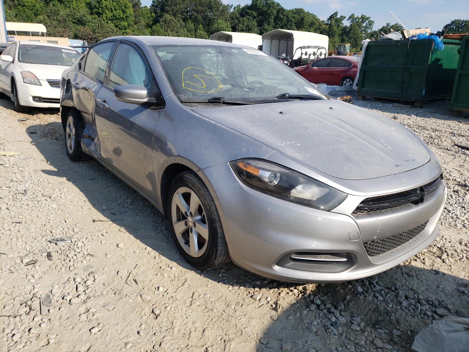 DODGE DART SXT 2015 with VIN 1C3CDFBB4FD186876 - Photo from auction