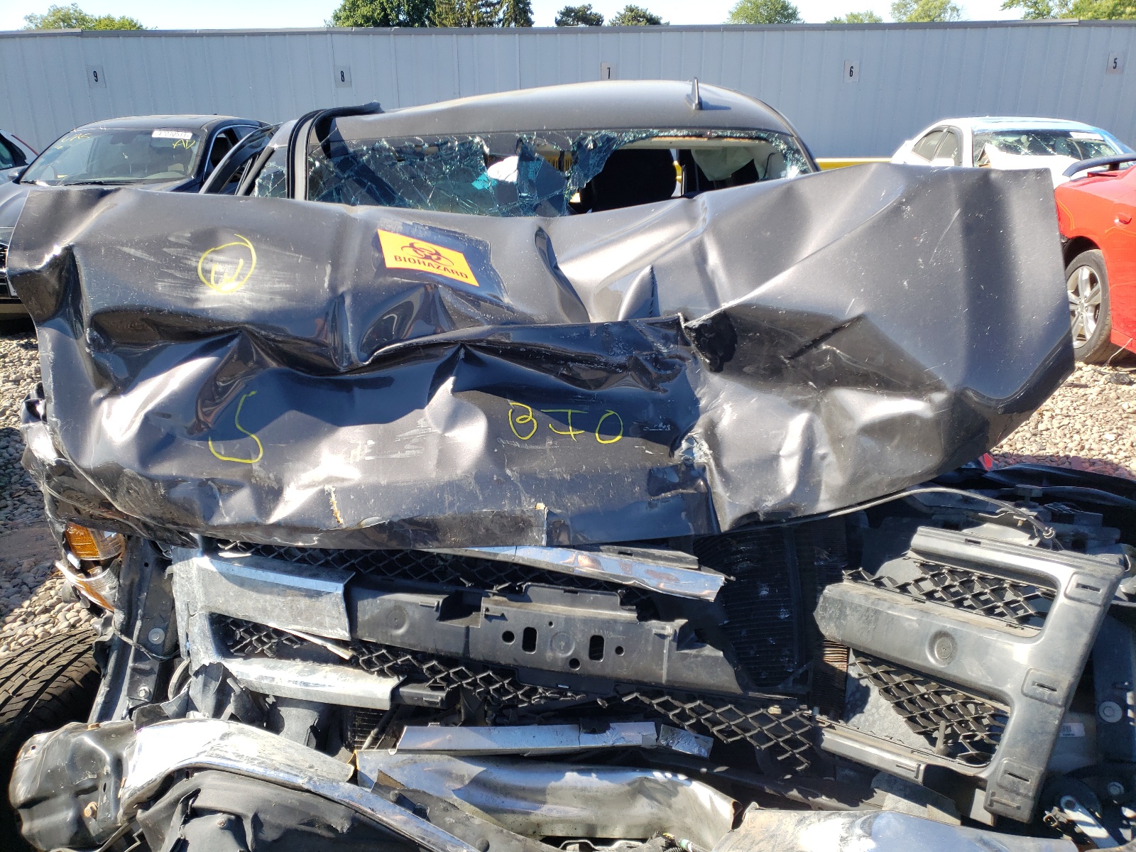 Photo 7 from auction – 2011 CHEVROLET SILVERADO with VIN 1GCRKREA8BZ441607