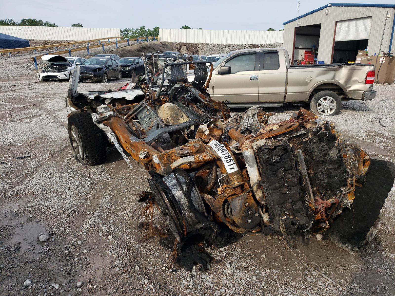 FORD F150 SUPER 2017 with VIN 1FTEW1EF8HKC53638 - Photo from auction