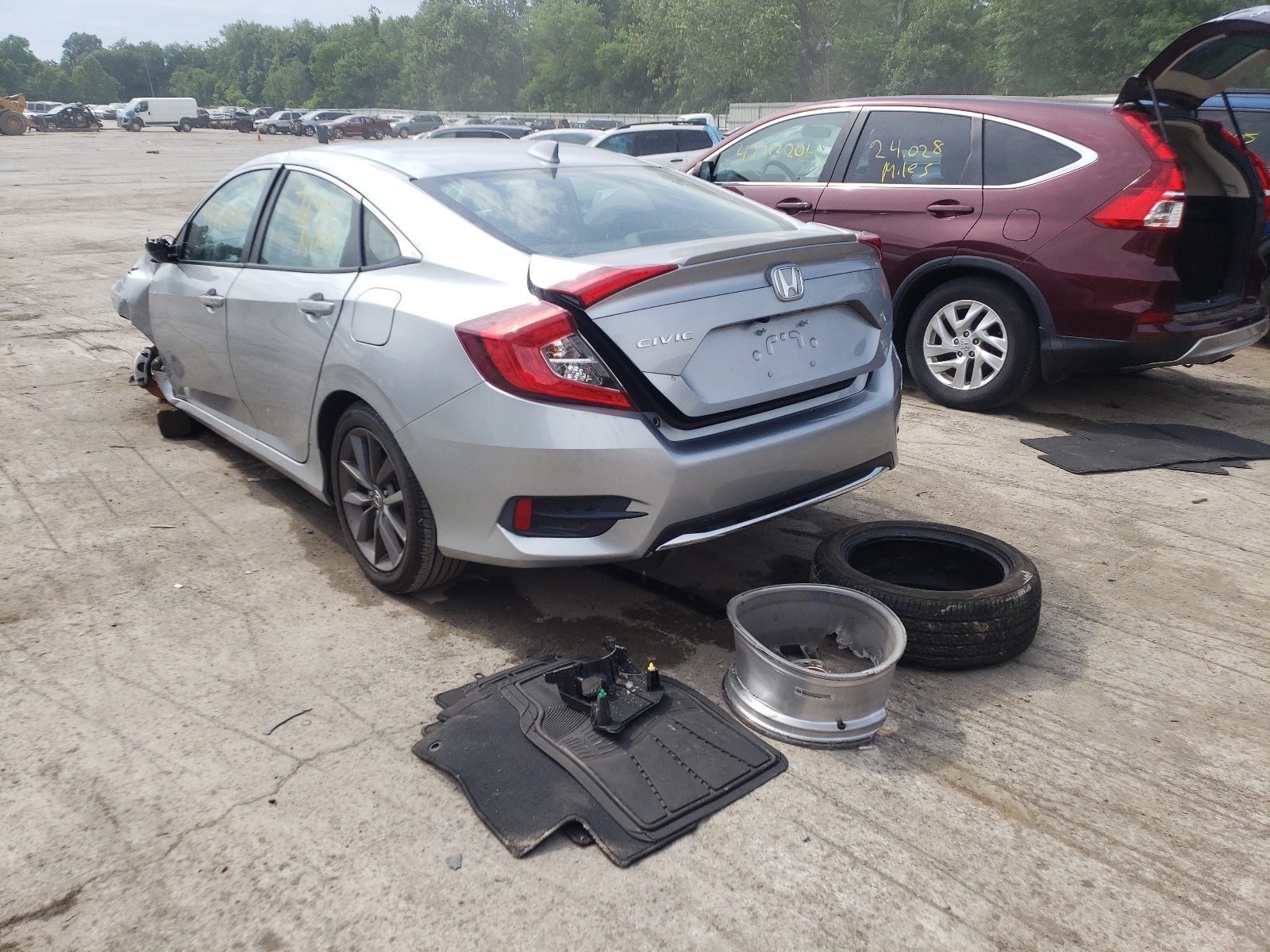 Photo 3 from auction – 2020 HONDA CIVIC EX with VIN 19XFC1F37LE008407