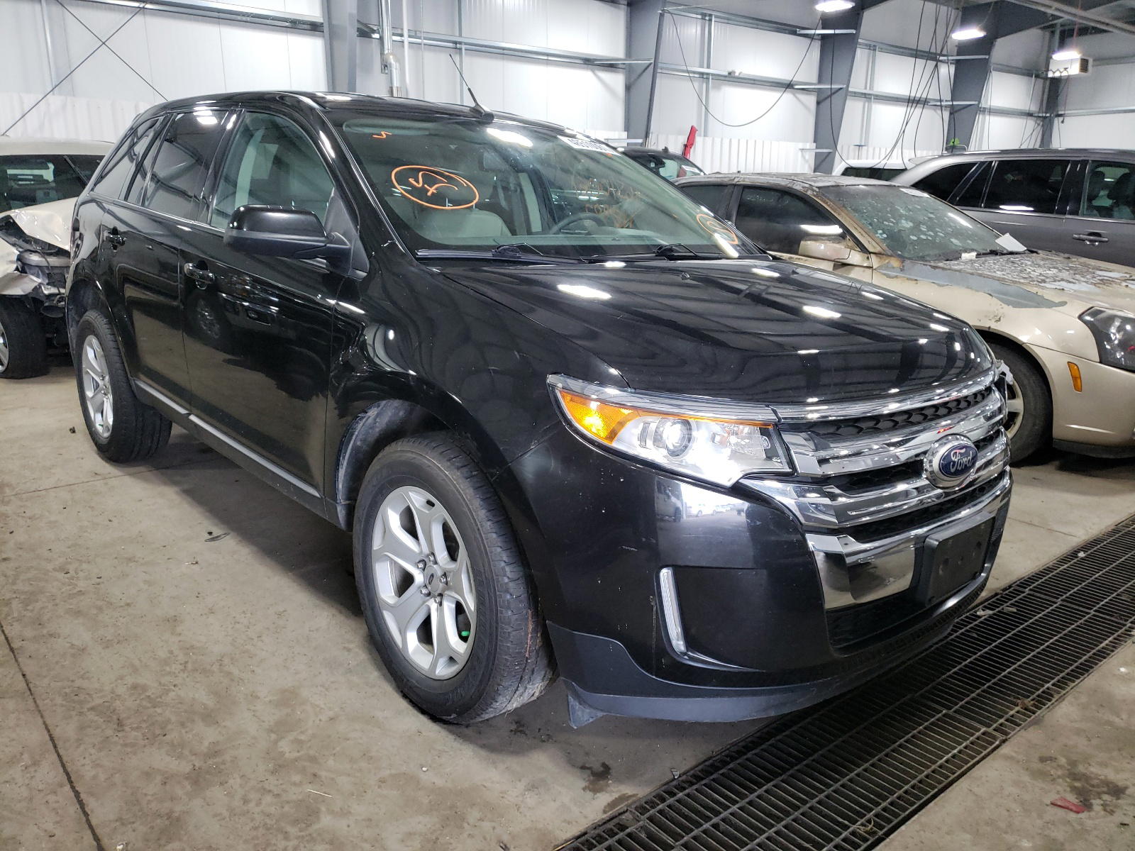 FORD EDGE SEL 2013 with VIN 2FMDK3JC7DBA31087 - Photo from auction