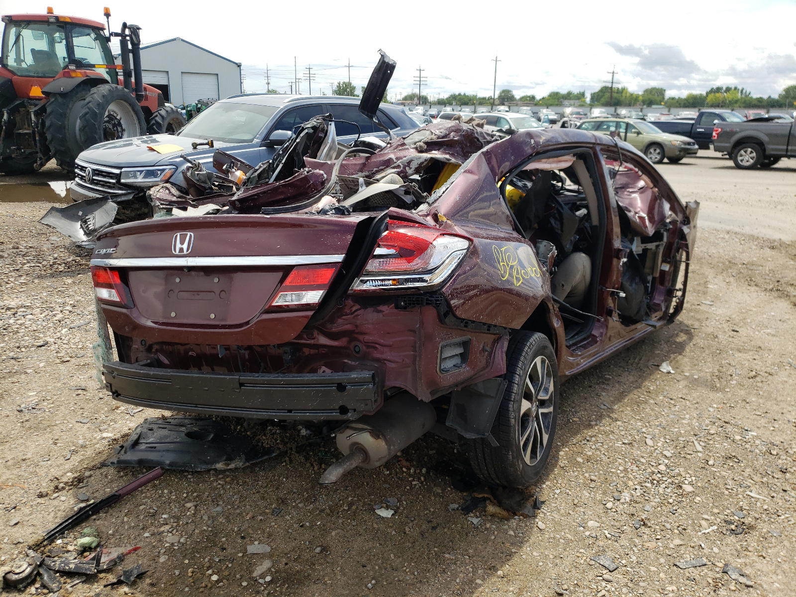 Photo 4 from auction – 2014 HONDA CIVIC EX with VIN 19XFB2F83EE215934